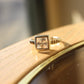 MALOAS1387 - Rhodium 925 Sterling Silver Ring with AAA Grade CZ  in Clear