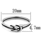 MATK1239 - High polished (no plating) Stainless Steel Ring with No Stone