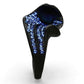 MATK1362 - IP Black(Ion Plating) Stainless Steel Ring with Top Grade Crystal  in Sapphire