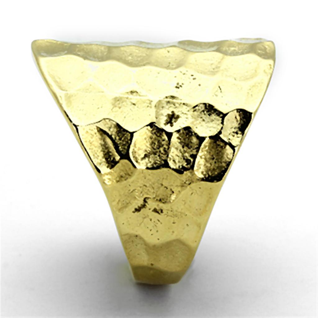 MATK1383 - IP Gold(Ion Plating) Stainless Steel Ring with No Stone