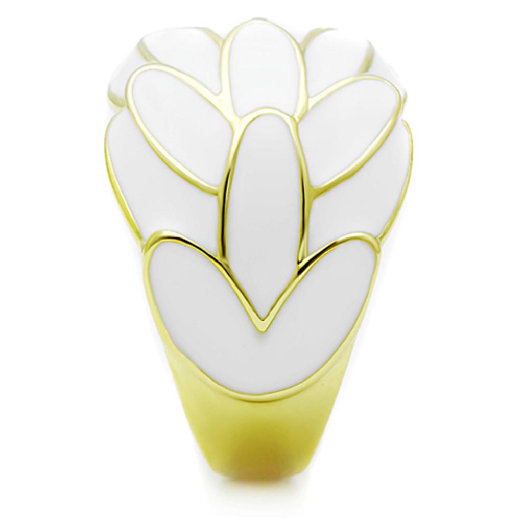 MATK1387 - IP Gold(Ion Plating) Stainless Steel Ring with No Stone