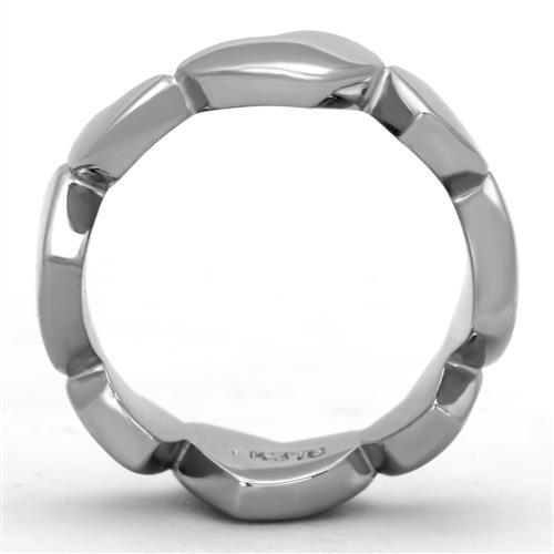MATK1433 - High polished (no plating) Stainless Steel Ring with No Stone