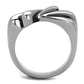 MATK1520 - High polished (no plating) Stainless Steel Ring with No Stone