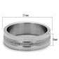 MATK1668 - High polished (no plating) Stainless Steel Ring with No Stone
