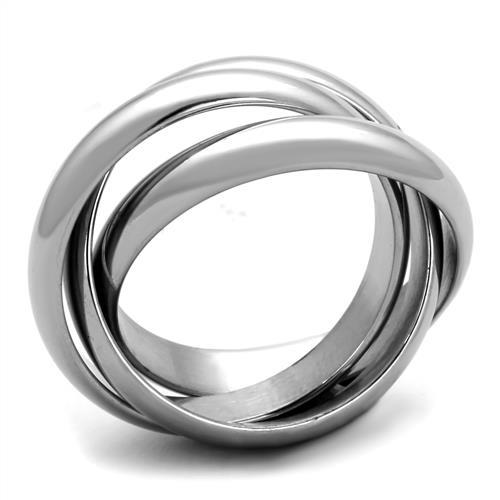 MATK1669 - High polished (no plating) Stainless Steel Ring with No Stone