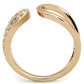 MATK1694 - IP Rose Gold(Ion Plating) Stainless Steel Ring with AAA Grade CZ  in Clear