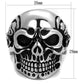 MATK1828 - High polished (no plating) Stainless Steel Ring with No Stone