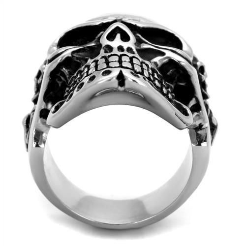 MATK1828 - High polished (no plating) Stainless Steel Ring with No Stone