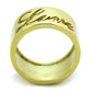 MATK1878 - IP Gold(Ion Plating) Stainless Steel Ring with No Stone
