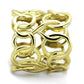 MATK1882 - IP Gold(Ion Plating) Stainless Steel Ring with No Stone