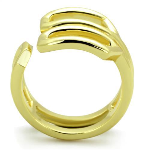 MATK1884 - IP Gold(Ion Plating) Stainless Steel Ring with No Stone