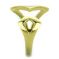 MATK1903 - IP Gold(Ion Plating) Stainless Steel Ring with No Stone