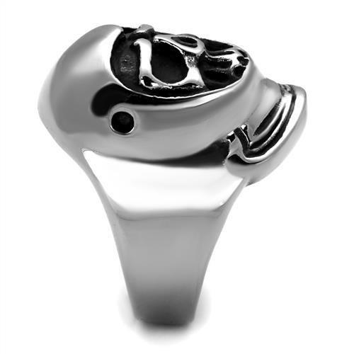 MATK1942 - High polished (no plating) Stainless Steel Ring with No Stone
