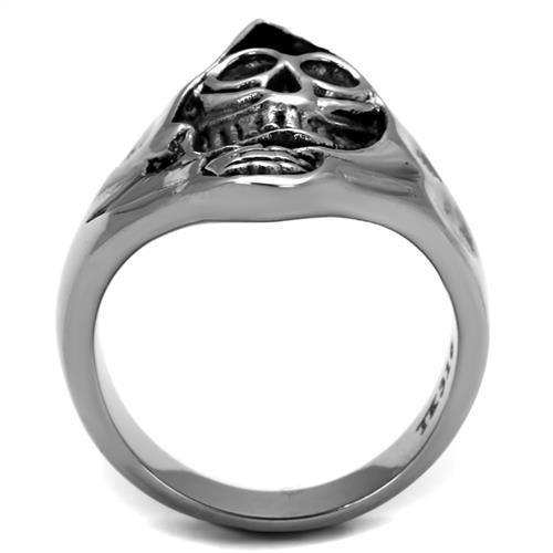 MATK1974 - High polished (no plating) Stainless Steel Ring with No Stone