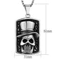 MATK1985 - High polished (no plating) Stainless Steel Necklace with No Stone