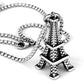 MATK1990 - High polished (no plating) Stainless Steel Necklace with No Stone