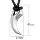 MATK2004 - High polished (no plating) Stainless Steel Necklace with No Stone