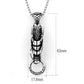 MATK2005 - High polished (no plating) Stainless Steel Necklace with No Stone