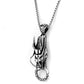 MATK2005 - High polished (no plating) Stainless Steel Necklace with No Stone