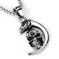 MATK2012 - High polished (no plating) Stainless Steel Necklace with No Stone