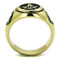 MATK2050 - IP Gold(Ion Plating) Stainless Steel Ring with No Stone