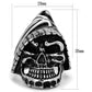 MATK2056 - High polished (no plating) Stainless Steel Ring with No Stone