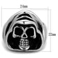 MATK2063 - High polished (no plating) Stainless Steel Ring with No Stone
