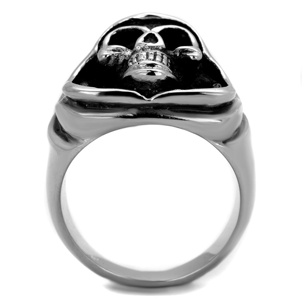 MATK2063 - High polished (no plating) Stainless Steel Ring with No Stone