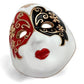 MATK2142 - IP Rose Gold(Ion Plating) Stainless Steel Ring with Epoxy  in Multi Color