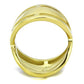 MATK2157 - IP Gold(Ion Plating) Stainless Steel Ring with No Stone