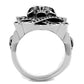 MATK2242 - High polished (no plating) Stainless Steel Ring with No Stone