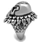 MATK2247 - High polished (no plating) Stainless Steel Ring with No Stone