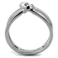 MATK2262 - High polished (no plating) Stainless Steel Ring with No Stone