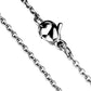 MATK2422 - High polished (no plating) Stainless Steel Chain with No Stone