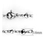 MATK2427 - High polished (no plating) Stainless Steel Chain with No Stone