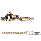 MATK2431R - IP Rose Gold(Ion Plating) Stainless Steel Chain with No Stone