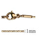 MATK2437R - IP Rose Gold(Ion Plating) Stainless Steel Chain with No Stone