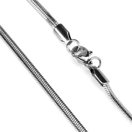 MATK2441 - High polished (no plating) Stainless Steel Chain with No Stone