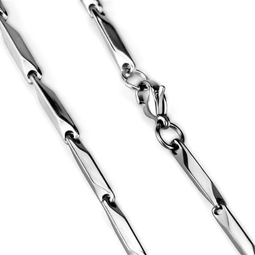MATK2442 - High polished (no plating) Stainless Steel Chain with No Stone