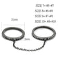 MATK2614 - IP Light Black  (IP Gun) Stainless Steel Ring with Top Grade Crystal  in Jet
