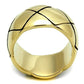 MATK2803 - IP Gold(Ion Plating) Stainless Steel Ring with No Stone