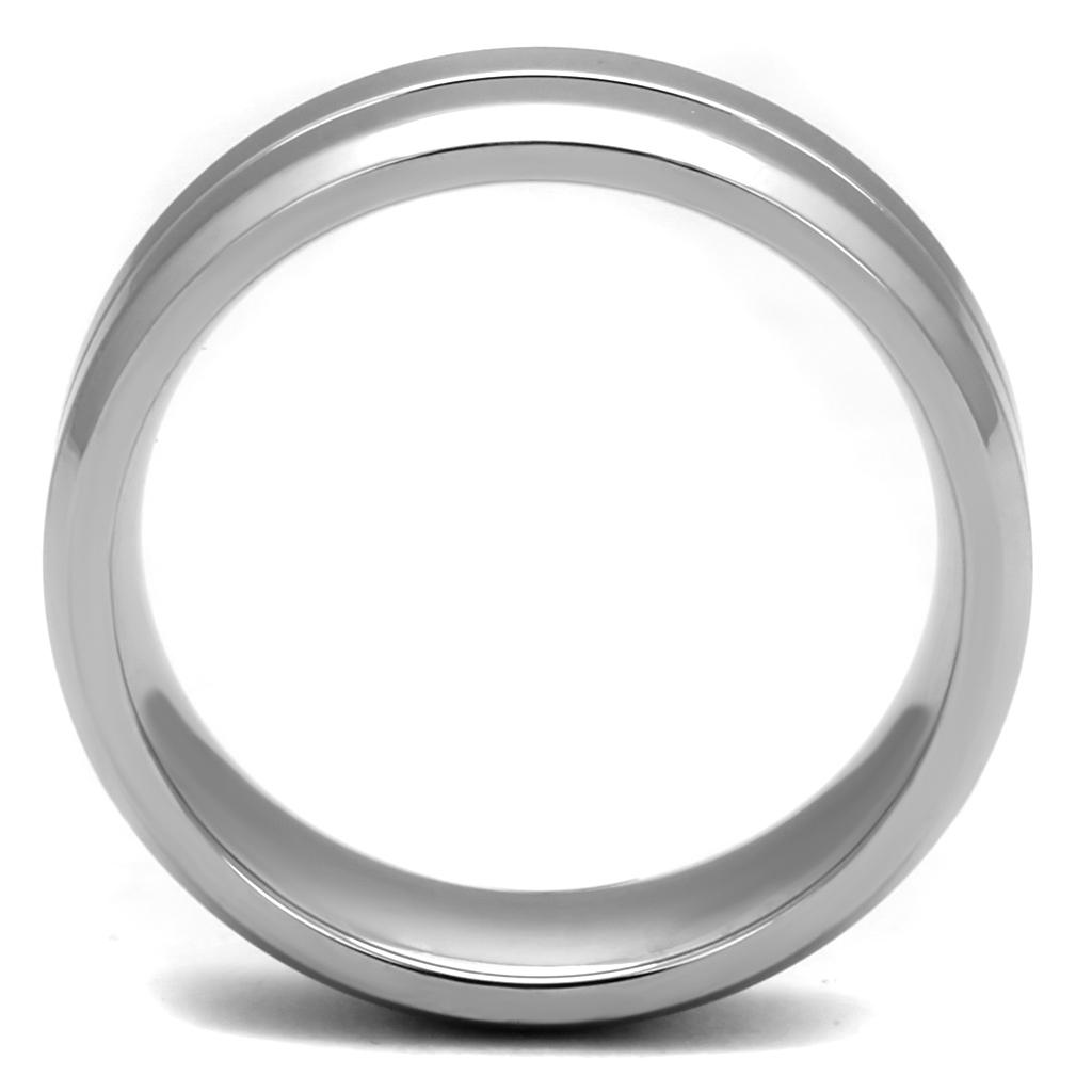 MATK2917 - High polished (no plating) Stainless Steel Ring with No Stone