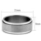 MATK2919 - High polished (no plating) Stainless Steel Ring with No Stone