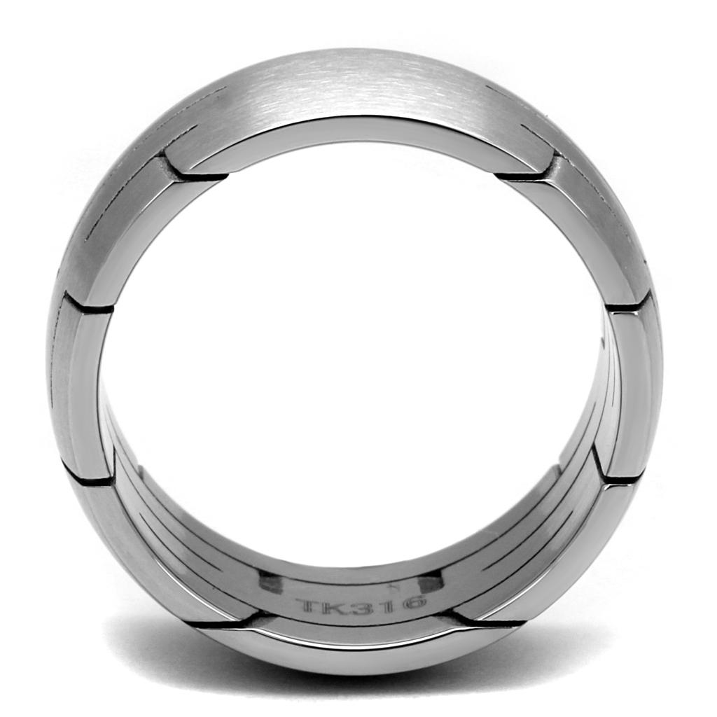 MATK2920 - High polished (no plating) Stainless Steel Ring with No Stone