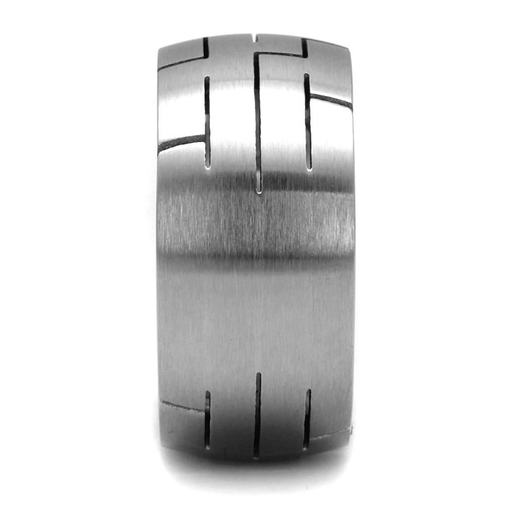 MATK2920 - High polished (no plating) Stainless Steel Ring with No Stone