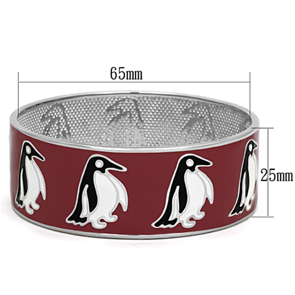 MATK292 - High polished (no plating) Stainless Steel Bangle with No Stone