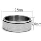 MATK2941 - High polished (no plating) Stainless Steel Ring with No Stone