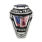 MATK30320 - Trucker Ring in Montana Blue