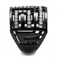 MATK3134 - IP Light Black  (IP Gun) Stainless Steel Ring with Top Grade Crystal  in Clear