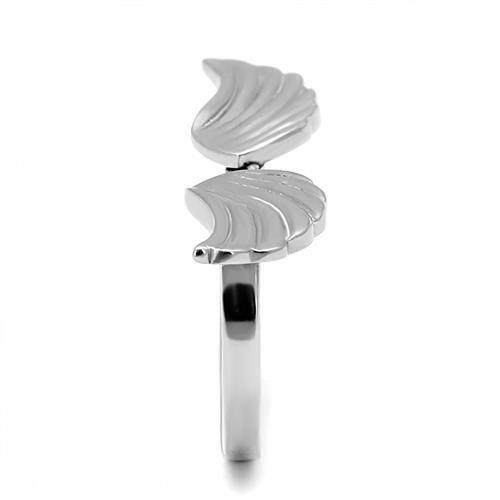 MATK3145 - High polished (no plating) Stainless Steel Ring with No Stone